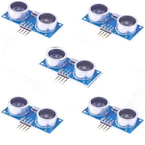 Ya en mundofriki.es: ARCELI Sensor de transductor de medición de Distancia del módulo ultrasónico 5PCS para Arduino