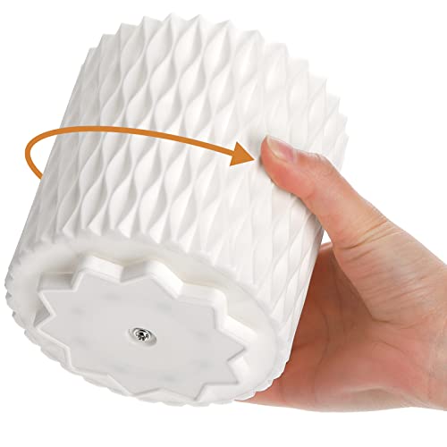 Avla A-MAKEUPBRUSHHOLDER-PP-W-4P 4 Pack Makeup Brush Holder, 360° Rotating Makeup Brush Organizer, 5 Slot Plastic Spinning Pencil Storage Cup thumb #3