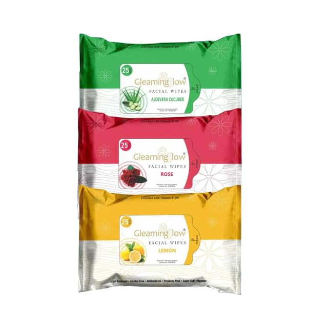Refreshing Face Wipes for Women's - 25 Tissues (each), Pack of 3-image-12