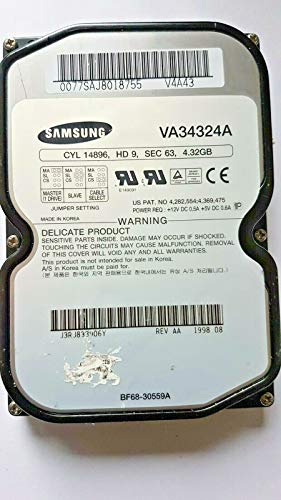 Preisvergleich Produktbild 4.32 GB IDE VA34324A Internal 5400RPM 3.5" Hard Drive