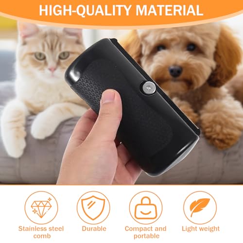 Pmueuff Hundebürste, Groomify Hundebürste Kurzhaar Bürste Hund Kurzhaar Groomify Pet Care Brush, Groom Professional Tool Katzenhaarbürste, Fellwunder Bürste Hund für Hunde Katzen und andere Haustiere