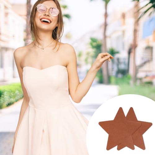 Image of Glitters Pasties Rave Pack Nipple Covers Stickers Disposable Sticky Breast Petals Bra Set for Women Rave Outfit Party