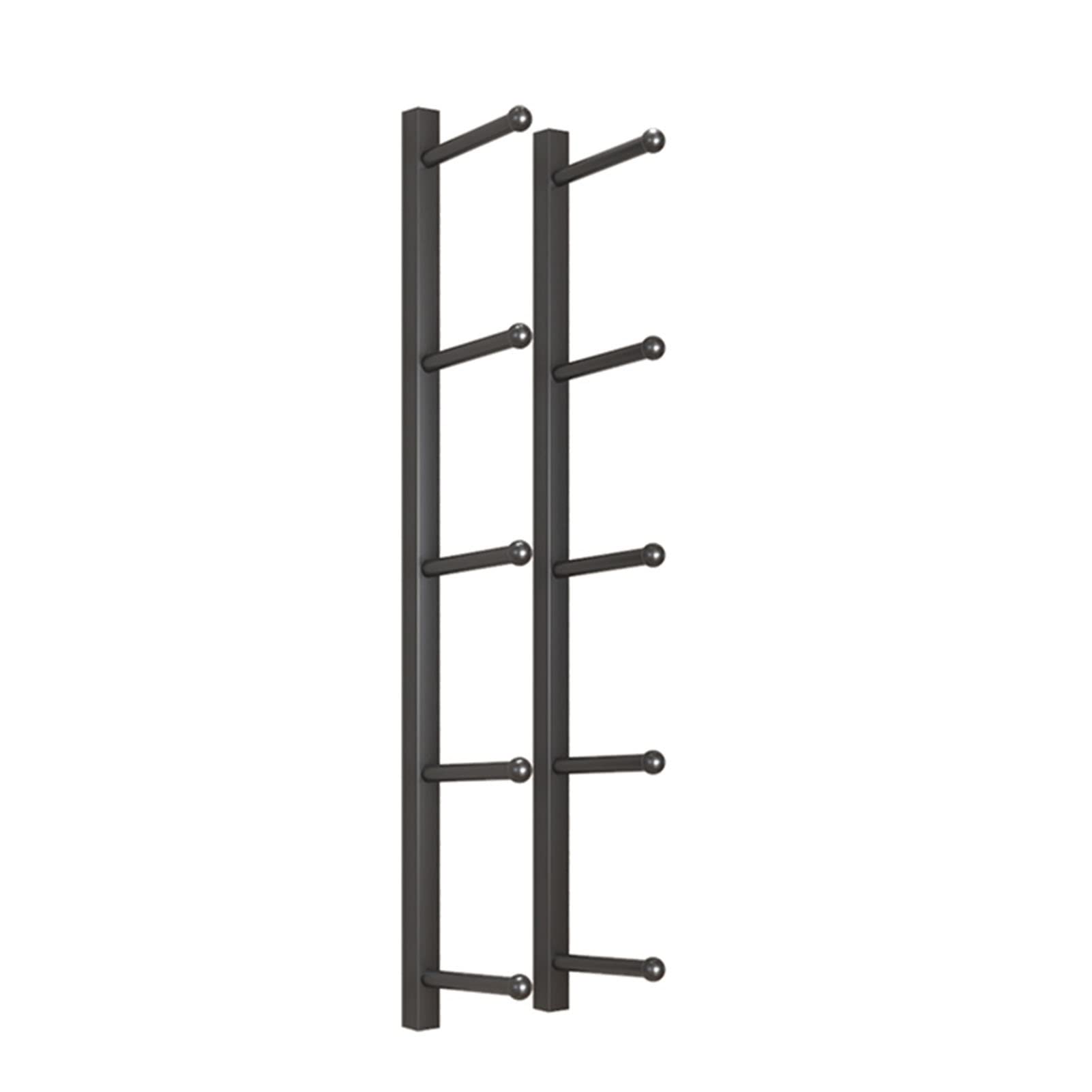 Tapis de yoga support mural étagère de rangement 6 niveaux pour studio