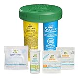 FROG Serene Floating System for Hot Tubs - Quick & Easy Prefilled Hot Tub Sanitizer - Hot Tub Maintenance System with Sanitizing Minerals & Bromine - Starter Bundle