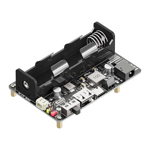 MPPT Solar Charge Controller for 18650 Li-ion Battery | Solar Power Manager Module, 5-24V Panel...