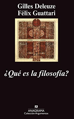 ¿Qué es la filosofía?: 134 (Argumentos)