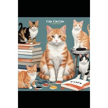 Capa do livro Cats Of Paint Book: Cats Cats Cats