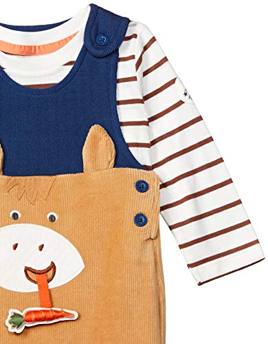 Image of miniklub Boys Multi Printed T-Shirt With Dungaree