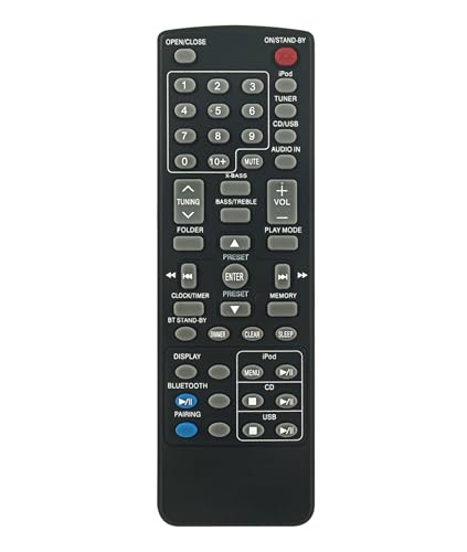 Télécommande GA328AWSA RRMCGA328AWSA signal stable pour Sharp Auido