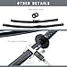 RTCT Polypropylene Training Katana Sword high Toughness Cosplay, Shooting Props,The Set Includes a Belt and Knife Holder for The Long and Short Dual Knives.