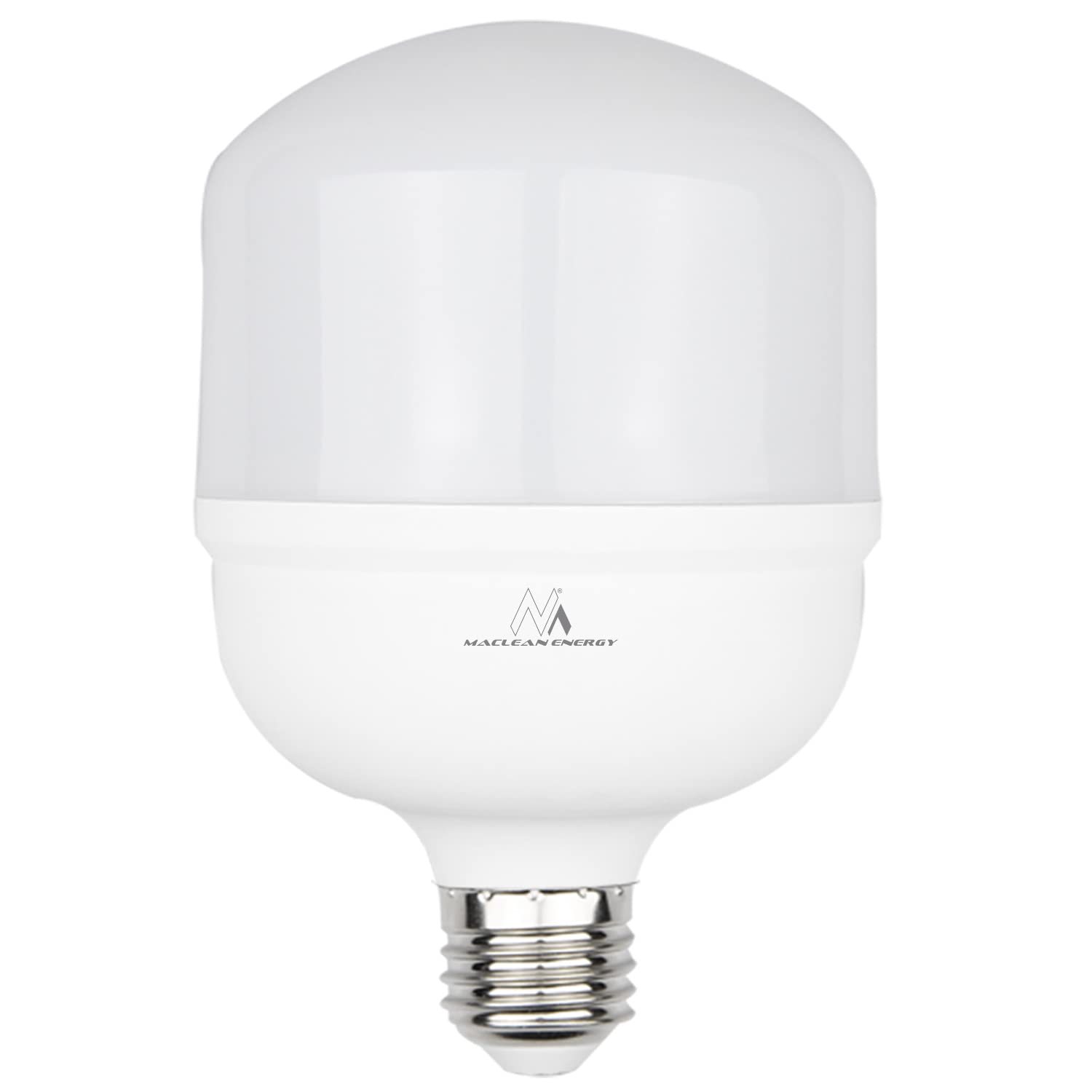 Maclean MCE304 CW LED Bulb, E27, 48W, 220-240V AC, Cold White, 6500K, 5040lm