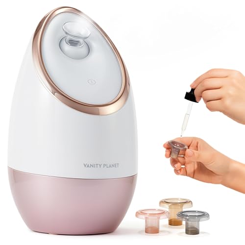 Vanity Planet Aira Ionic Facial Steamer Rose Gold