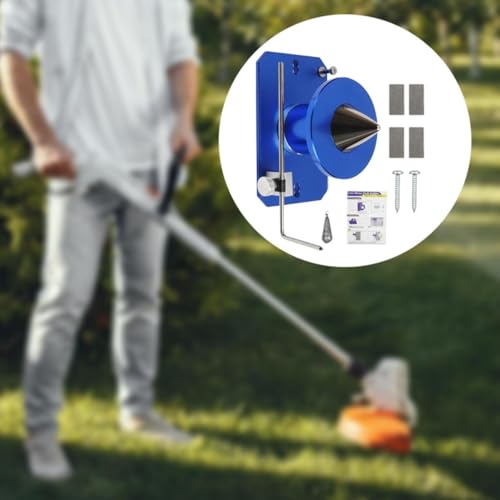 Équilibreur de lame bleu réglable anti vibration pour tondeuse