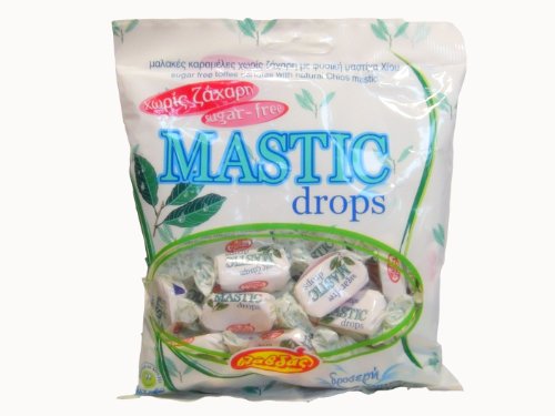 Greek Mastiha Sugar Free Candies Mastic Drops 150g
