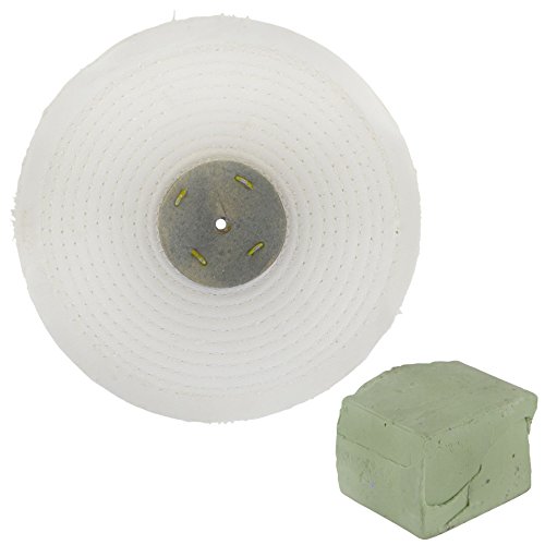 White Close Stitched Polishing Buffing Mop 8