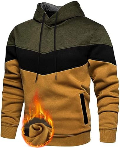 Rave on Friday Herren Hoodie Pullover mit Kapuze Kapuzenpullover für...