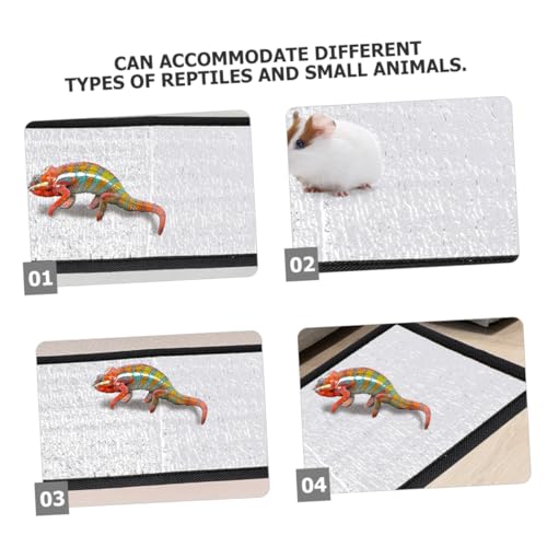 Almohadilla térmica para terrarios de reptiles y pequeños animales miniatura 7