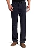 Haggar Mens Fashion Chino Regular and Big & Tall Sizes Casual Pants, Deep Dark Blue, 32W x 30L US