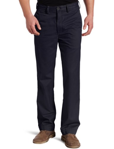 Haggar Mens Fashion Chino Regular and Big & Tall Sizes Casual Pants, Deep Dark Blue, 32W x 30L US