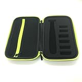 Case Estojo Luxo para Aparadores Compatível com Philips modelos OneBlade ideal para Viagem