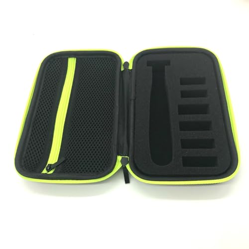 Case Estojo Luxo para Aparadores Compatível com Philips modelos OneBlade ideal para Viagem