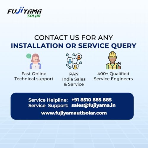 Image of Fujiyama 3-Phase Solar Inverter On-Grid System for Home & Commercial Use| UTL App Smart Monitoring | Reliable Performance 30% PV Overload | 99% MPPT Efficiency | 10 Years Warranty (8 KW)