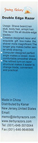 Shave Factory Rasoio a Mano Libera - 1 pezzo