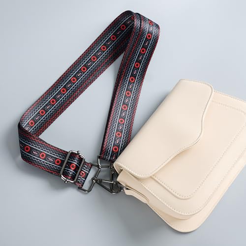 Image of chushui Silver Hardware Purse Strap,Replacement Crossbody Adjustable Shoulder Strap for Handbag Bag
