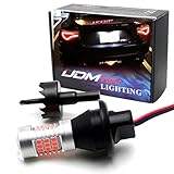iJDMTOY Full LED Rear Fog Light Retrofit DIY Kit Compatible with Scion FR-S tC, Compatible with Toyota 86, Compatible with Subaru BRZ and more (Rear Fog Light + Brake Light Modes)