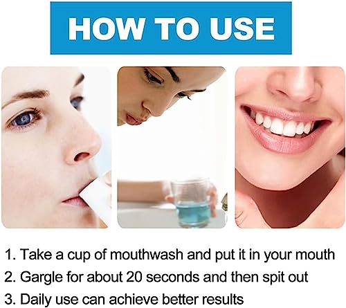 Pelinuar OralHeal - Gel enjuague bucal para dientes y boca, combate el mal aliento