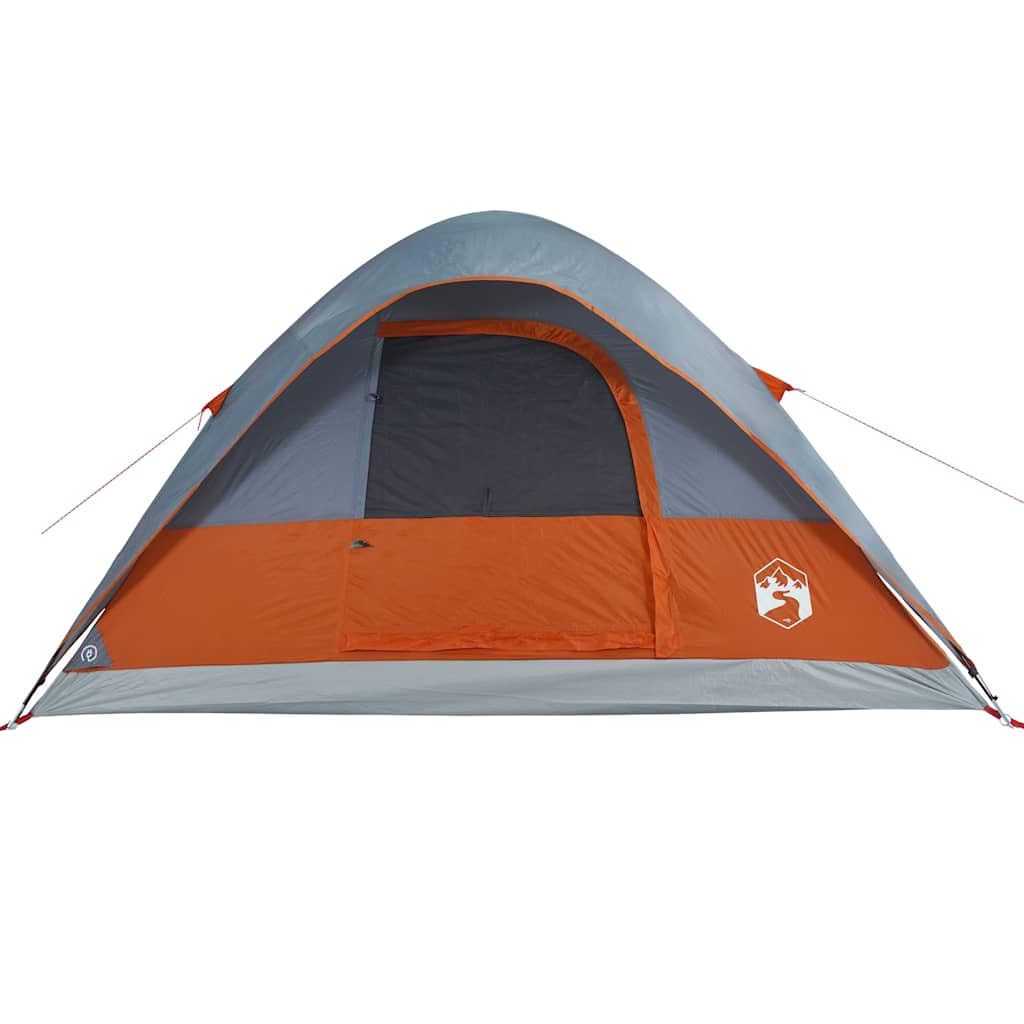 Mangloder Kuppel-Familienzelt Personen Blau Wasserdicht Leicht & Kompakt für Camping, Wandern und Outdoor Abenteuer, Robust, Winddicht, Mit E-Anschluss, Tragetasche, Für Garten, Strand, Festival