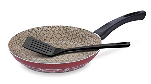 Tramontina Paris 20150724 Frigideira de Alumínio com Revestimento Interno de Antiaderente, Diâmetro 24 cm, Vermelho
