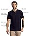 True Classic Novelty Polo Shirts for Men – Mens Polo Shirts Short Sleeve Cotton, Pack of 1, Black, S