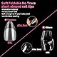 UNA GELLA Kurze Mandel Nail Tips, 312 Stück 12 Größen Nageltips für Gelnägel Soft Gel Full Cover Press On Nails Almond für Nagelverlängerung, Home DIY Nail Art & Nagelstudio