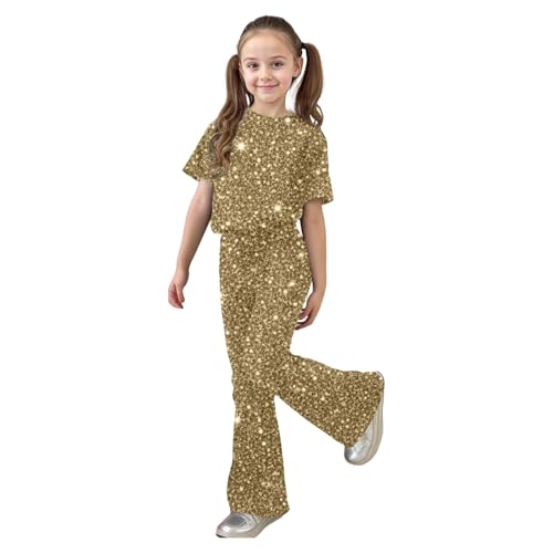 Haut manches courtes et pantalon long fille fini les habits rigides