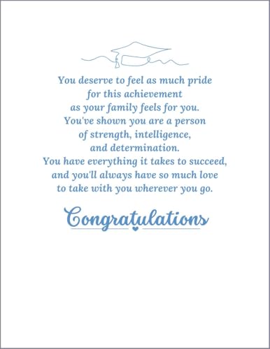 Greeting Card Granddaughter Your Graduation From College is Just One More Reason To Be Proud of You - Congratulations Graduate - Thumbnail 2