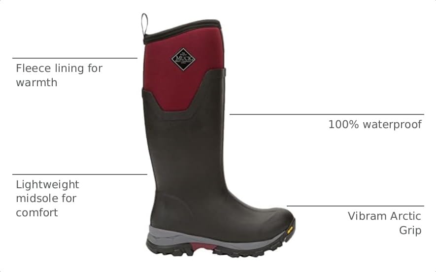 Image of MUCK Women's Arctic Ice Tall Boot + Vibram Arctic Grip A.T.