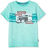 Die Farbe des Shirts wirkt leicht verwaschen und verleiht dem Motiv einen Retro-Look, der Gummiprint rundet das Bild ab.