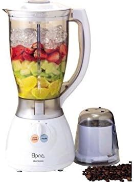 500W 2LTR ELECTRIC MULTI FOOD BLENDER WITH GRINDER SMOOTHIE PROCESSOR LIQUIDISER WHITE