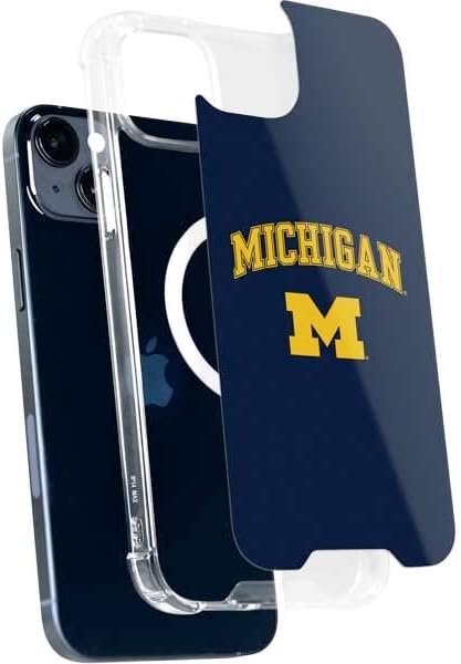 Skinit Phone Case Compatible with MagSafe iPhone 13 - Officially Licensed University of Michigan M Design