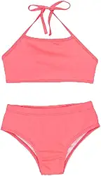 Biquíni Liso Menina Infantil Proteção Solar Uv Praia Verão