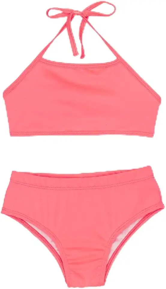 Biquíni Liso Menina Infantil Proteção Solar Uv Praia Verão
