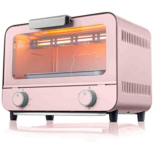 9L Mini-Backofen mit 800 W Einstellbarer Temperatur von 50-230 ° C und 30 Minuten Timer Haushaltsbacken Multifunktionaler Kuchenofen