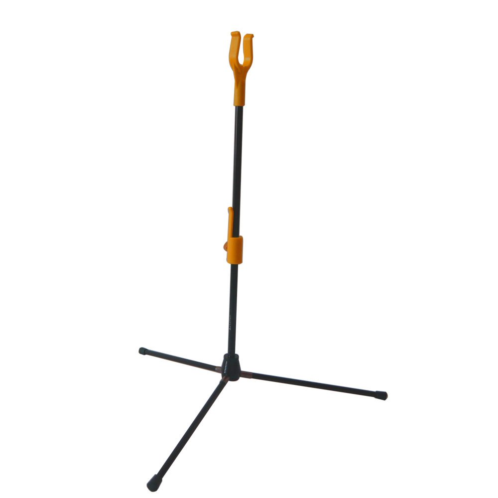 JIEXI HWYP Glass Fiber Bow Stand Recurve Bow Rack Bow Holder with Bag Pack of 1 (Orange)