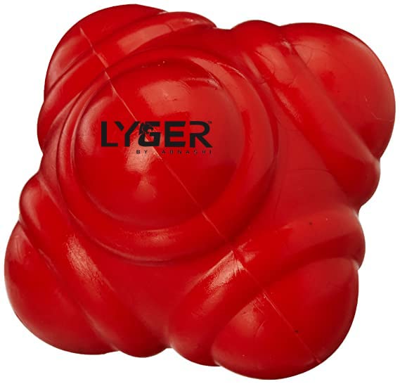 Buy LYGER Rubber Reaction Exercise Ball for Improving Agility, Reflexes