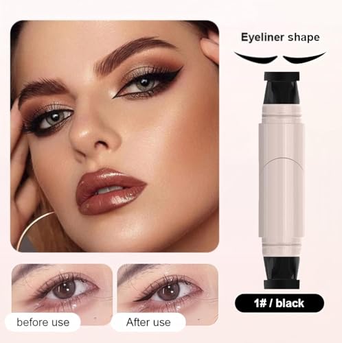Delineador de ojos negro con sello para alas miniatura 2