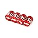 EVPRO Valve Stem Caps Tire Decorative 4 Pack Red Fit for Jeep Accessories