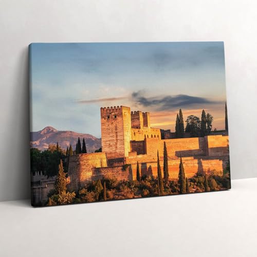 Image sur Toile Forteresse Torre de la Vela pour Habiller un Grand Mur Vide