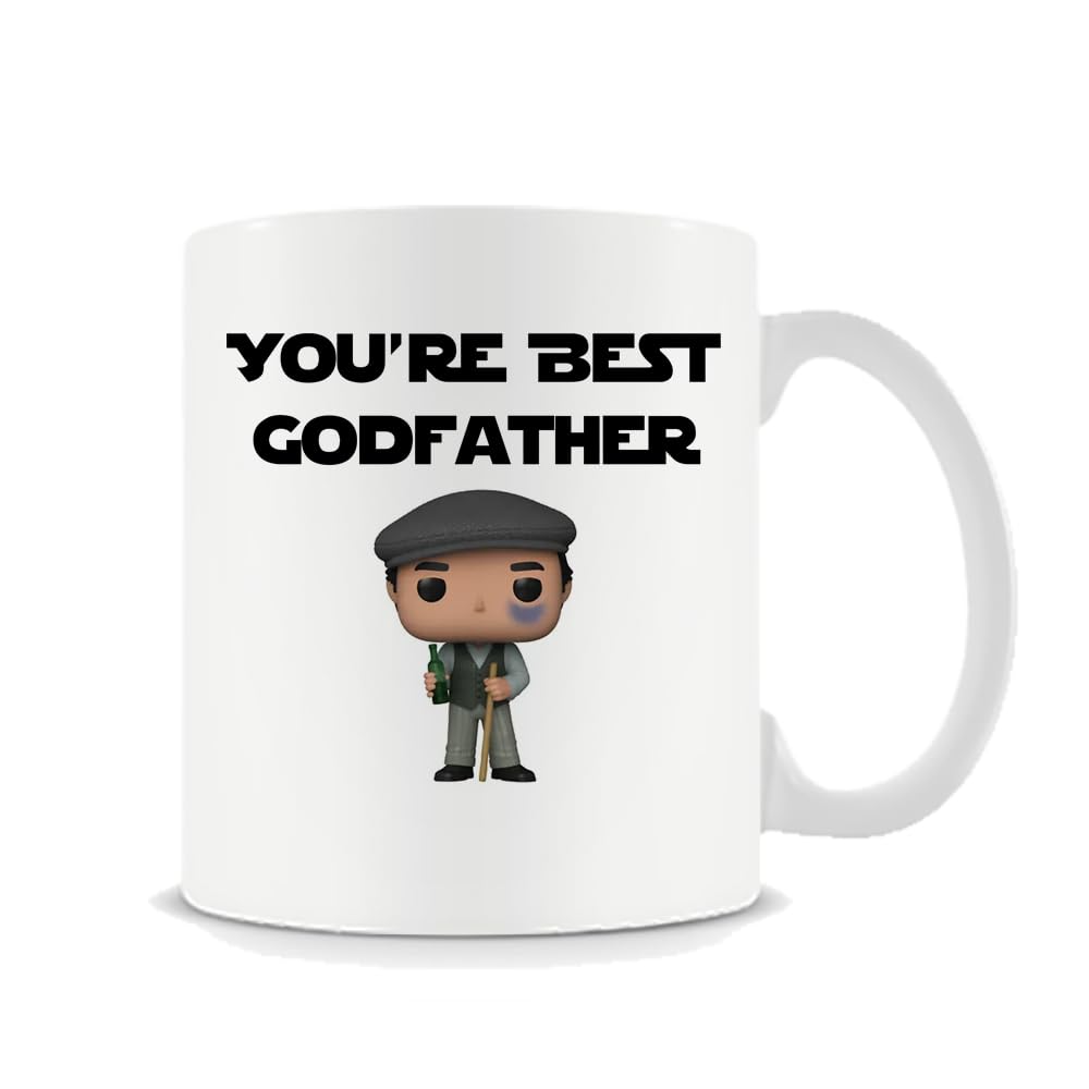 Best Godfather, Godfather Coffee Mug, Funny Godfather Gift, Best Godfather Gift, Father's Day Gift, Birthday Coffee Tea Mug Unique 11oz White Ceramic Mug.