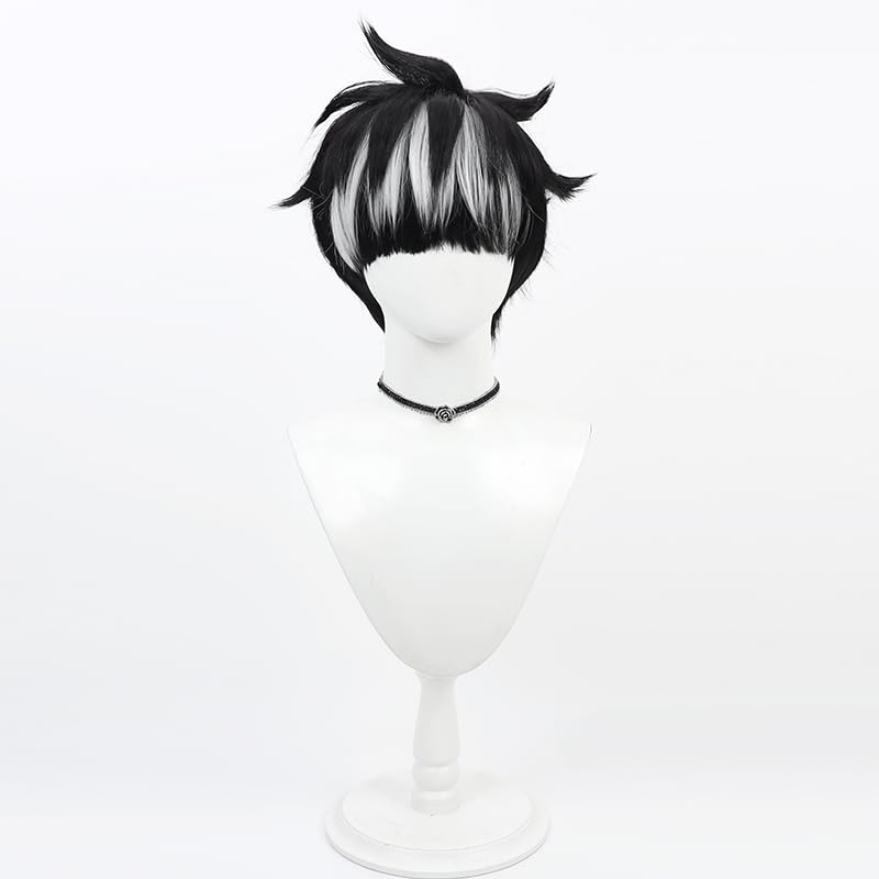 Amazon.co.jp: 鳴海 弦 なるみげん 怪獣8号 コスプレウィッグ 変装用
